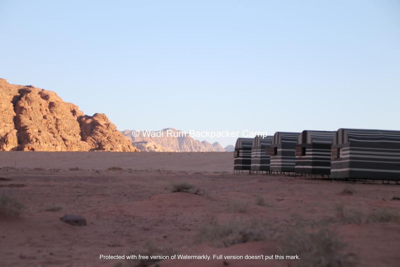 Wadi Rum Backpacker Camp 外观 照片